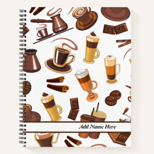 Coffee Lover Spiral Notebook