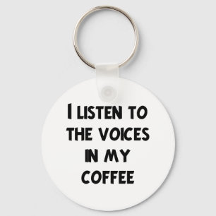 Coffee Lover T-shirts and Gifts Key Ring