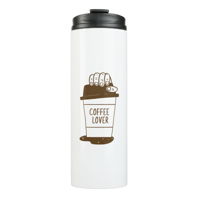 Coffee Lover Thermal Tumbler (Front)