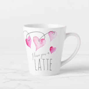 Coffee Lover Valentines Day Gift Hearts Mug