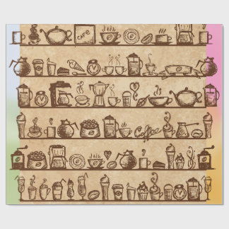 Coffee Lover Wrapping Paper