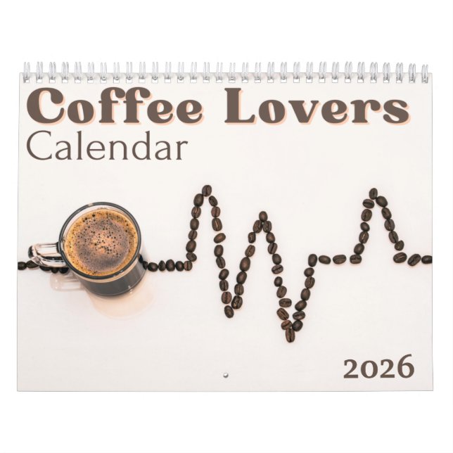 Coffee Lovers 2026 Calendar (Cover)