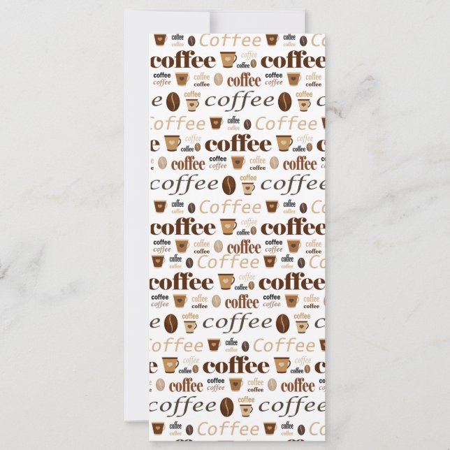 Coffee Lovers Bookmark (Front)