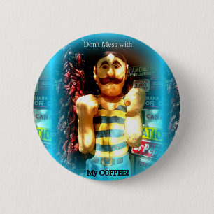 coffee lovers button