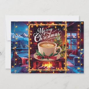 Coffee Lovers Christmas Card #8