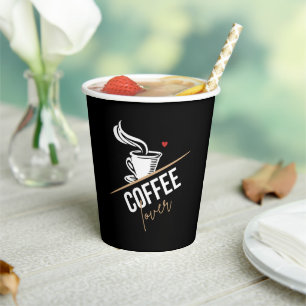 Coffee Lovers Coffee Mug Paper Cups