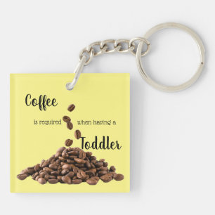 Coffee Lovers custom keychain