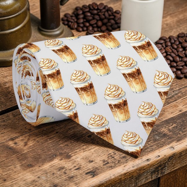 Coffee Lovers Custom Necktie (Creator Uploaded)