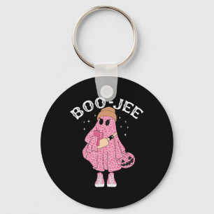 Coffee Lovers Cute Ghost Halloween Costume Boujee Key Ring