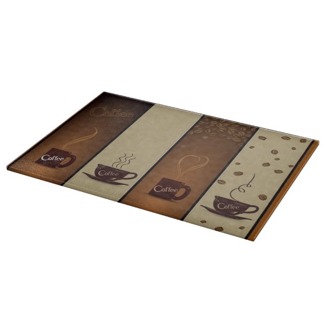 Coffee Lovers Cutting Board (Corner)