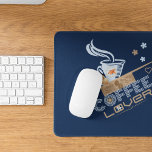 Coffee Lover's Design Mouse Mat<br><div class="desc">The Coffee Lover's design T-Shirt features a bold graphic of a steaming cup of coffee, with the words "Coffee Lover" in a fun and eye-catching font perfect for any coffee enthusiast. The design is printed on a comfortable and high-quality cotton t-shirt. The design is perfect for anyone who loves their...</div>