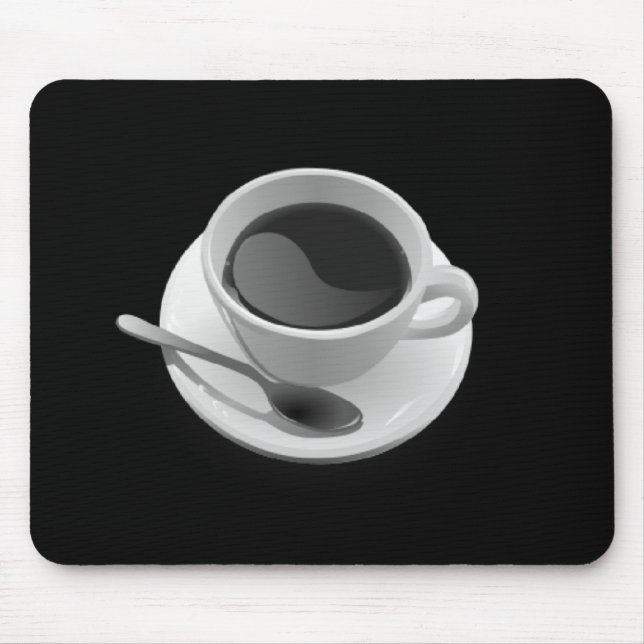 Coffee Lovers Gifts Mouse Mat (Front)