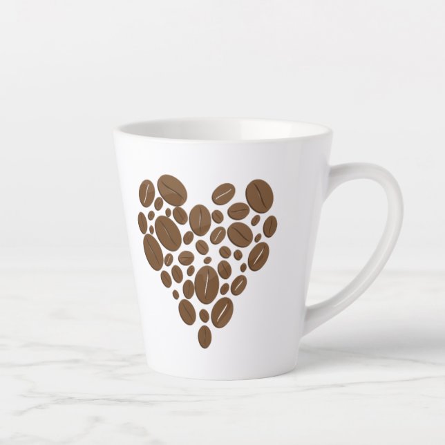 Coffee lovers Latte Mug (Right)