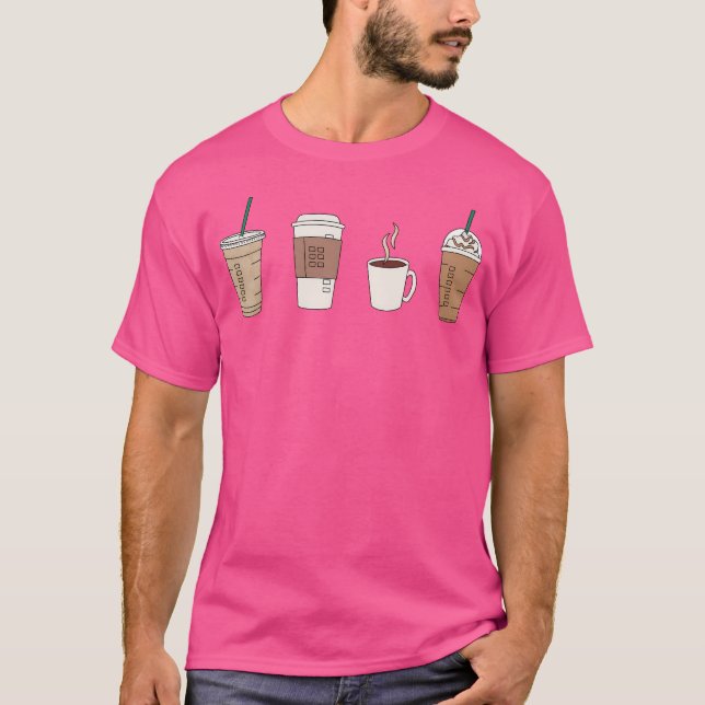 Coffee Lovers 	 Pack T-Shirt (Front)