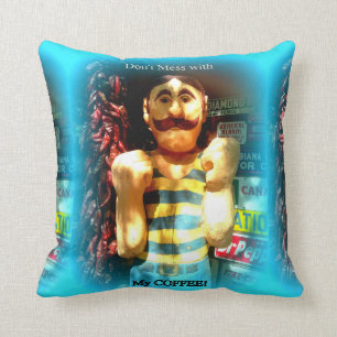 coffee lover's pillow