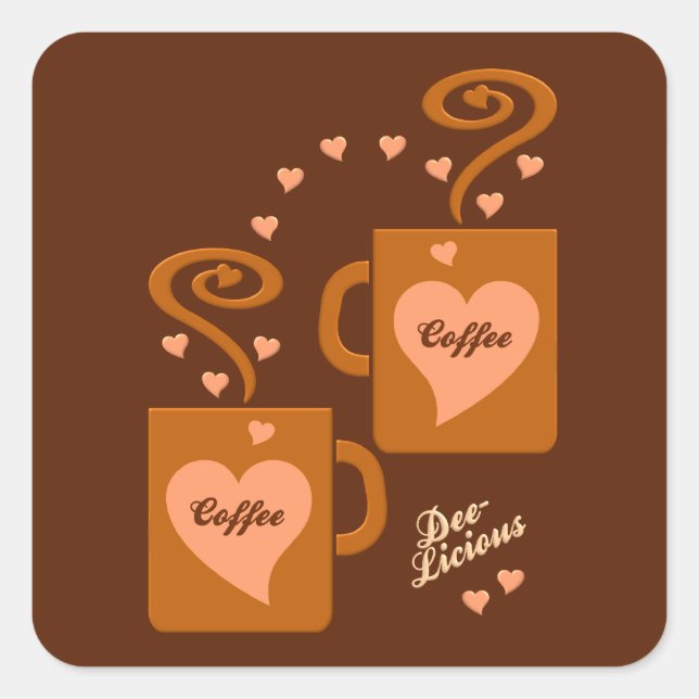 Coffee Lovers stickers (Front)