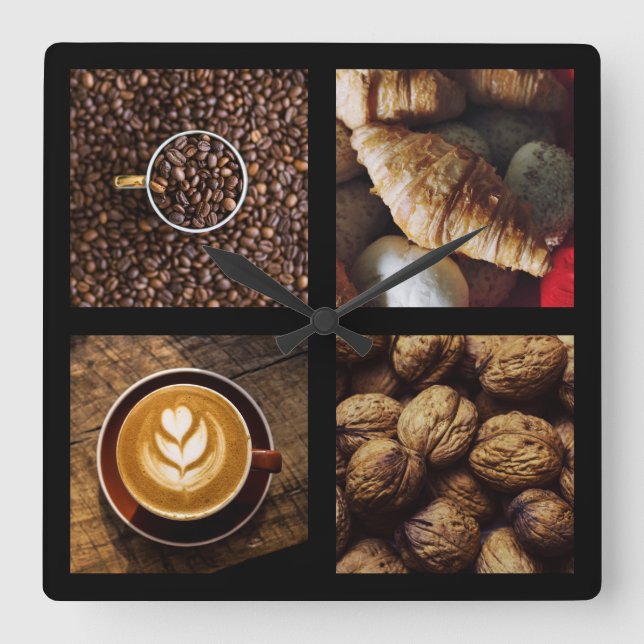 Coffee Lover's wall clock 1 (Front)