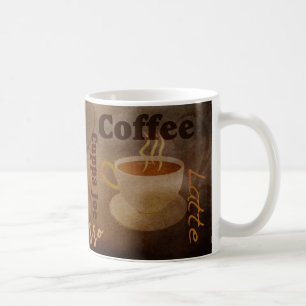 Coffee Lover's Word Art Mug