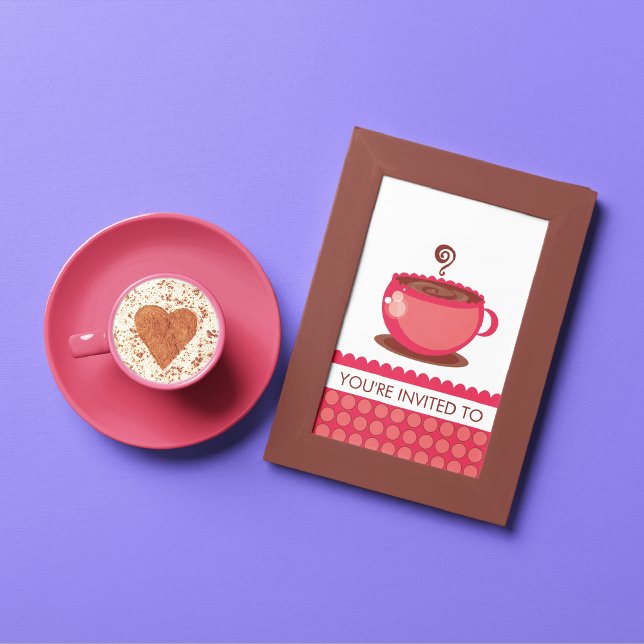 Coffee Luncheon Invitations (Creator Uploaded)