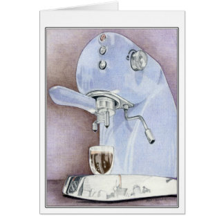 Coffee Machine Card