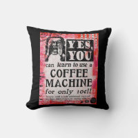 Coffee Machine - Funny Vintage Ad