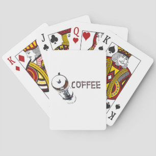 Coffee MagicEnjoy, 'first thing in the morning', ' Playing Cards