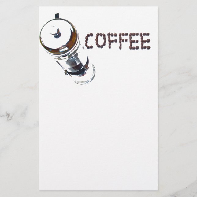 Coffee MagicEnjoy, 'first thing in the morning', ' Stationery (Front)