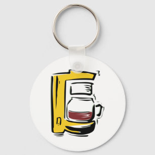 Coffee Maker Key Ring