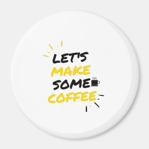 Coffee makers magnet