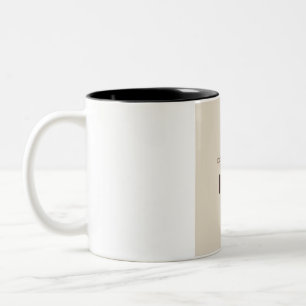 Coffee Makes Ideas Happen Motivational Coffee Love Two-Tone Coffee Mug