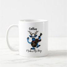 Coffee Makes Me Poop Mug, Funny Gag Gift