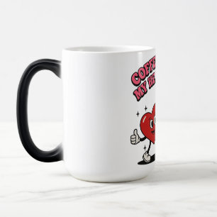 Coffee Makes My Heart Smile Magic Mug