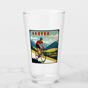 Coffee Makes This Happen Cycling Glass