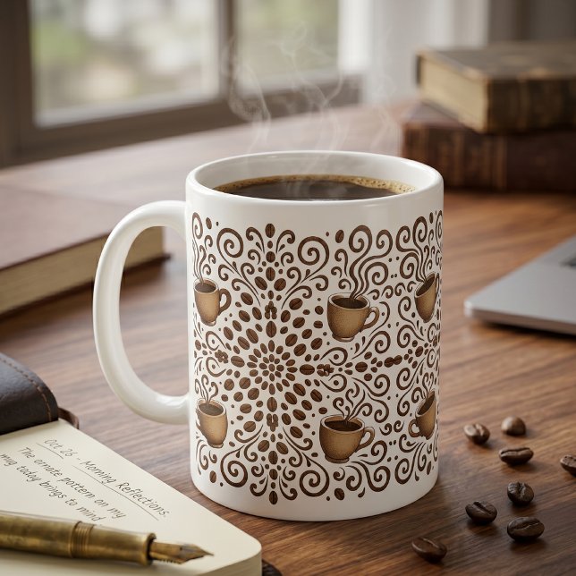 Coffee Mandala Mug (Creator Uploaded)