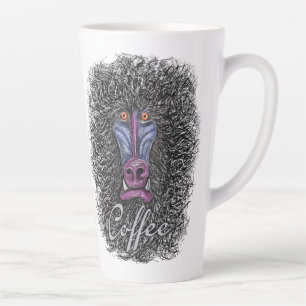 Coffee Mandrill Latte Mug