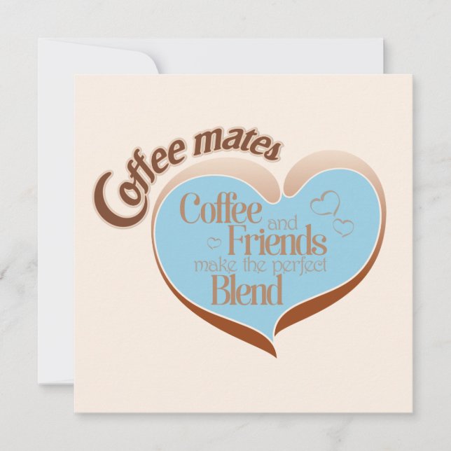 Coffee mates card (Front)
