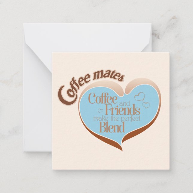 Coffee mates card (Front)