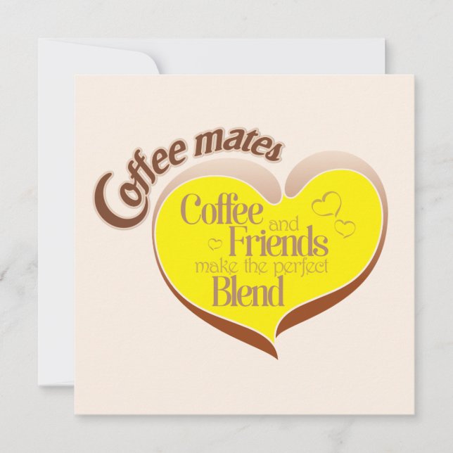 Coffee mates card (Front)