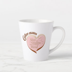 Coffee mates  latte mug