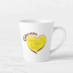 Coffee mates  latte mug