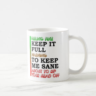 Coffee Metre Funny Mug