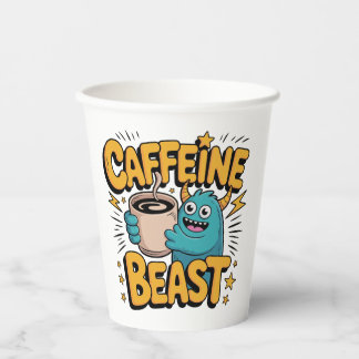 Coffee Monster Paper Cups