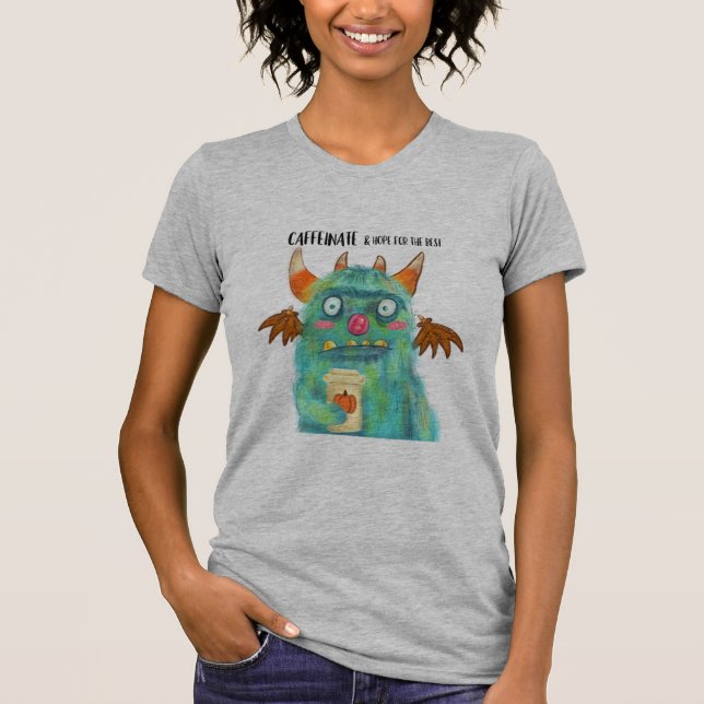 Coffee monster T-Shirt (Front)