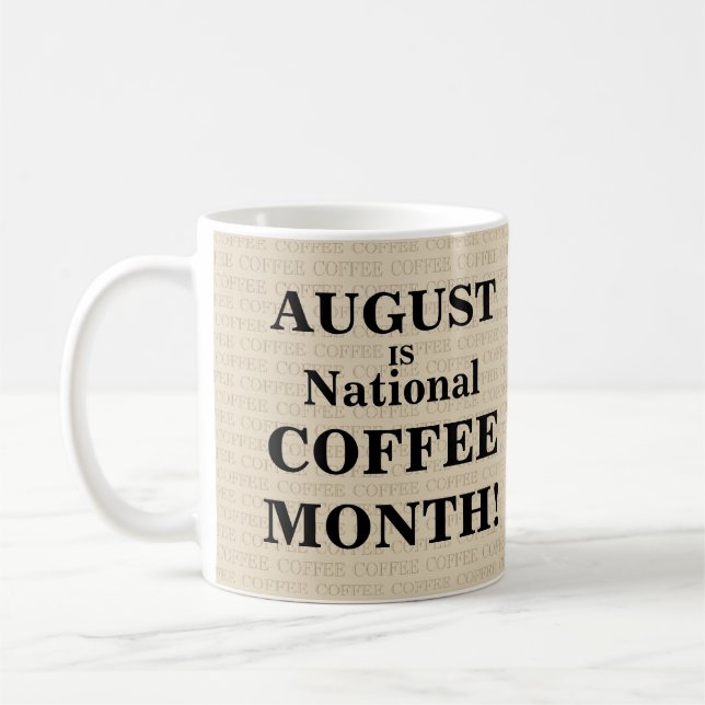 Coffee Month Mug (Left)