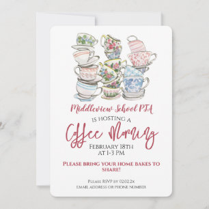 Coffee Morning Fundraiser Invitation