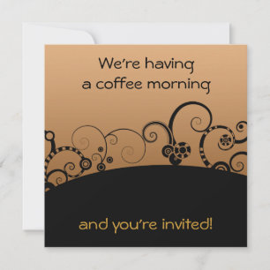 Coffee Morning invite
