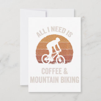 Coffee & Mountain Biking Vintage Downhill Bike