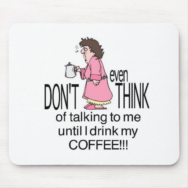 Coffee Mouse Mat (Front)