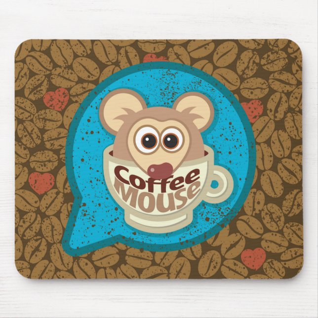 Coffee Mouse Mouse Mat (Front)