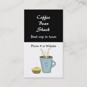Coffee Mug and Muffin Business Card